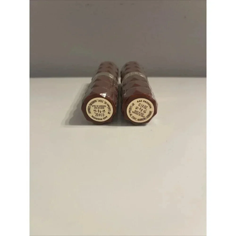 Milani 2 PACK Color Fetish Matte Lipstick 440 PASSION .14oz each